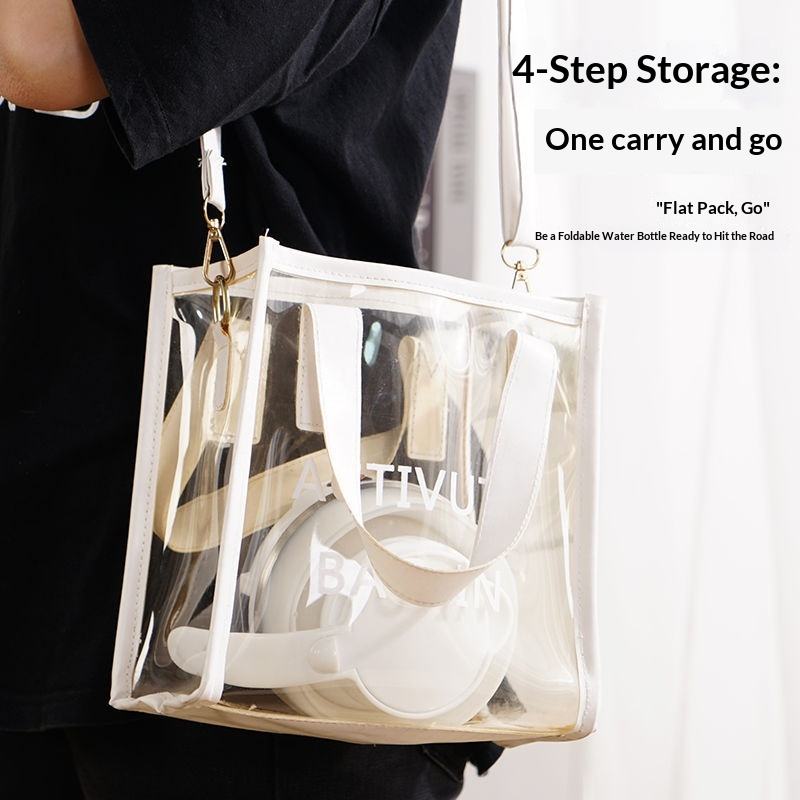 Portable Foldable Silicone Kettle – 600ml Travel Ready - Image 4