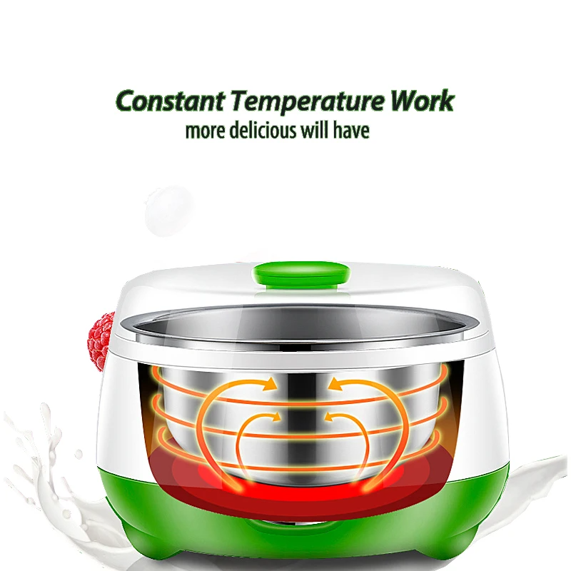Automatic 1L Electric Yogurt Maker for Easy Homemade Doi - Image 3
