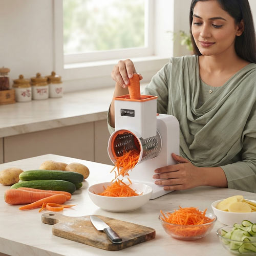 Prestige Electric Rechargeable Multifunction vegetables slicer - Image 4